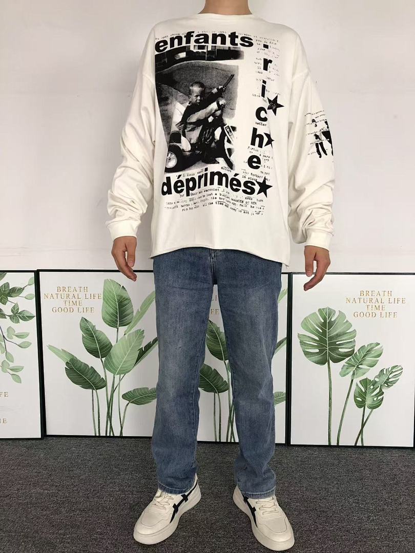 Chanel 138 ENFANTS RICHES DEPRIMES LONG SLEEVED 41121625001 (Im 170Cm 57Kg I Wear Size S In The Phot) - Image 3
