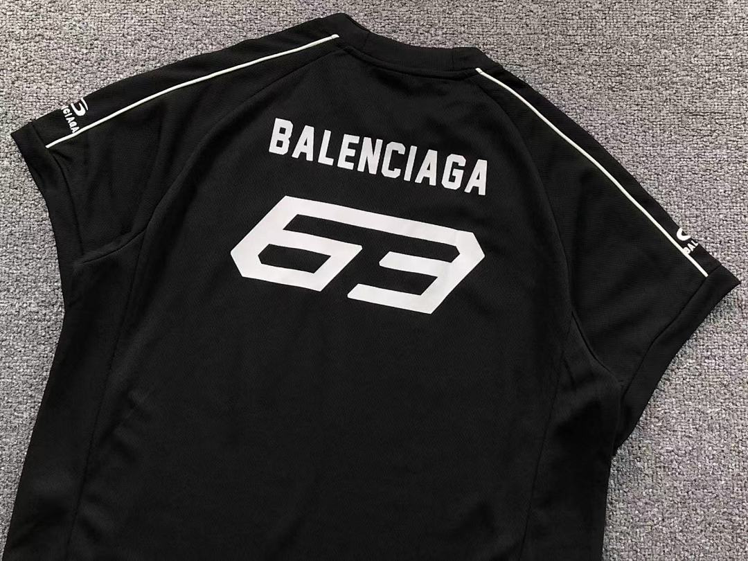 Balenciaga 158 B⭐L⭐⭐⭐IA⭐A T-SHIRT 3108082321 (Im 170Cm 60Kg I Wear Size 2 In The Phot) - Image 12