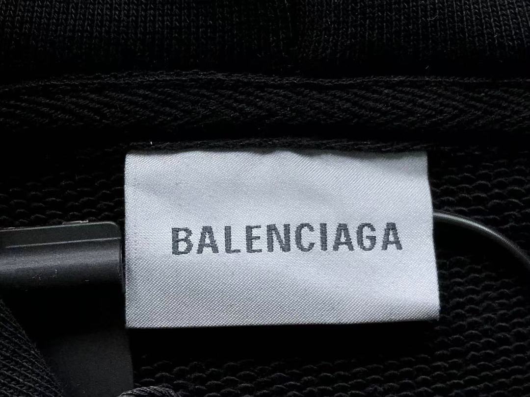 Balenciaga 235 B⭐L⭐⭐⭐IA⭐A HOODIE 42082923163 (Im 170Cm 60Kg I Wear Size S In The Phot) - Image 15
