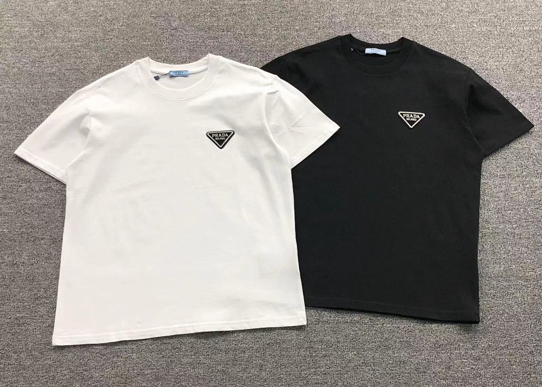 Prada 128 P⭐A⭐A T-SHIRT 211171421 (Im 170Cm 57Kg I Wear Size M In The Phot) - Image 5