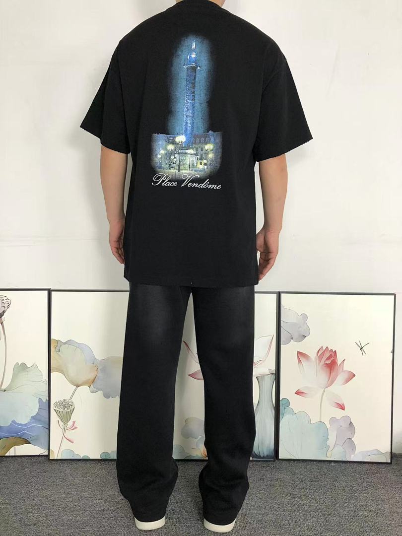 Unbranded 128 B⭐L⭐⭐⭐IA⭐A T-SHIRT 2201275001 (Im 170Cm 60Kg I Wear Size S In The Phot) - Image 4