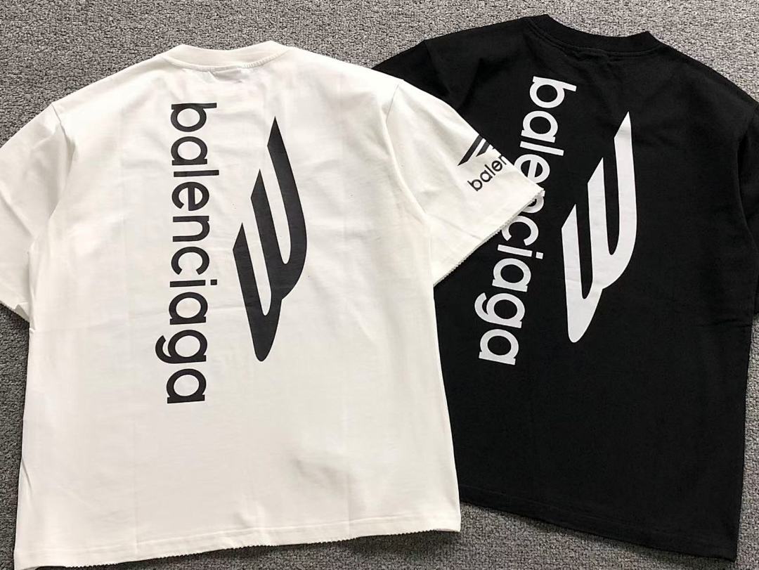 Balenciaga 125 B⭐L⭐⭐⭐IA⭐A T-SHIRT 42032806163 (Im 170Cm 60Kg I Wear Size XS In The Phot) - Image 6