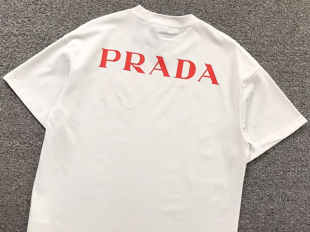 Prada 118 P⭐A⭐A T-SHIRT 4204040260 (Im 170Cm 60Kg I Wear Size XS In The Phot) - Image 16