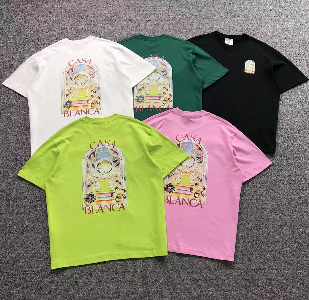 Casablanca 98 CASABLANCA T-SHIRT 5233012127 (Im 170Cm 60Kg I Wear Size L In The Phot)