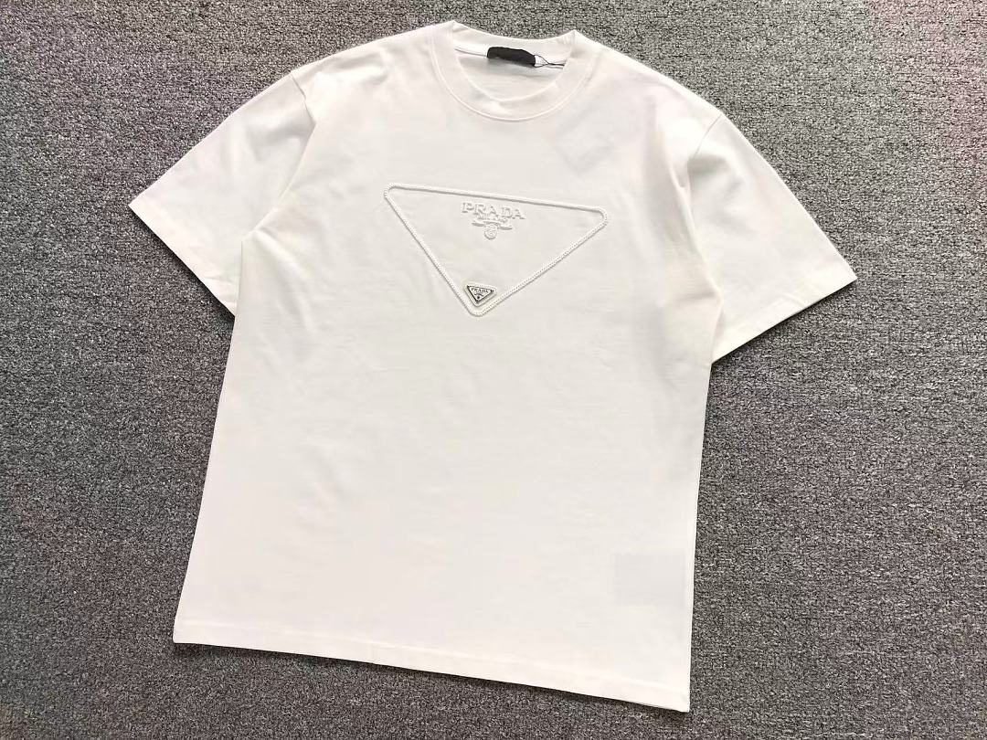 Prada 115 P⭐A⭐A T-SHIRT 12650520 (Im 170Cm 60Kg I Wear Size M In The Phot) - Image 16