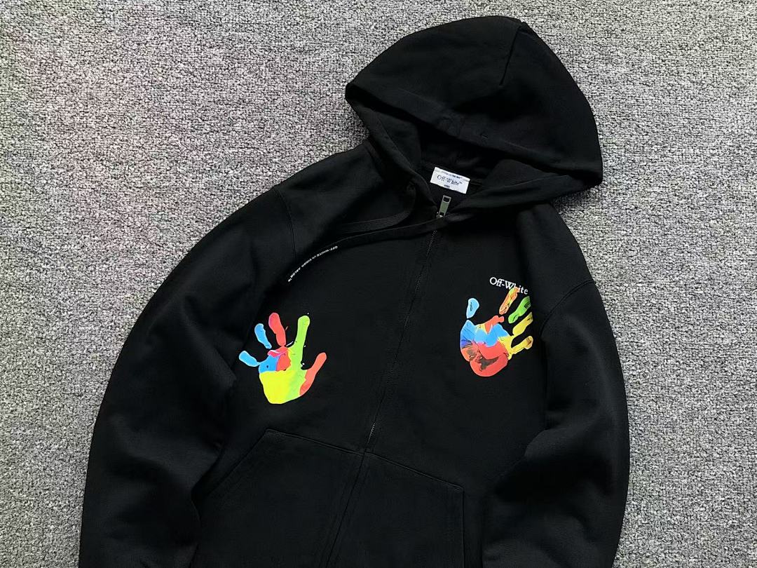 Off-White 218 OFF-WHITE HOODIE 3107300921 (Im 170Cm 60Kg I Wear Size M In The Phot) - Image 7