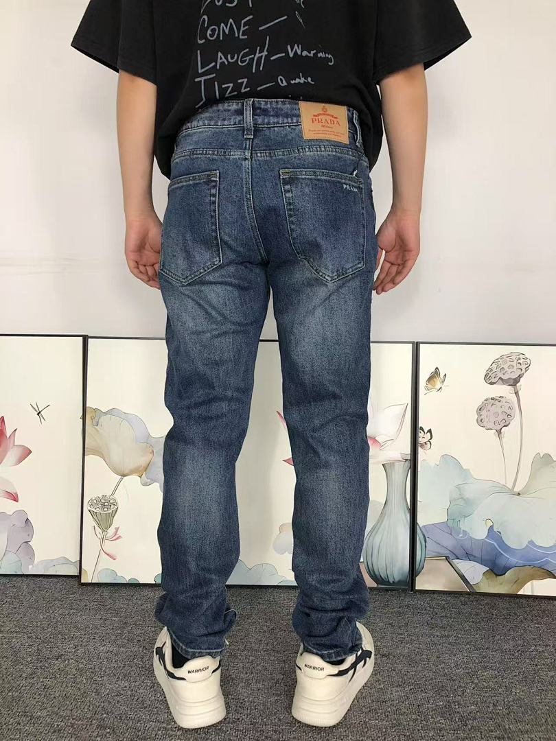 Prada 225 P⭐A⭐A TROUSERS 3107180205 (Im 170Cm 60Kg I Wear Size 33 In The Phot) - Image 4