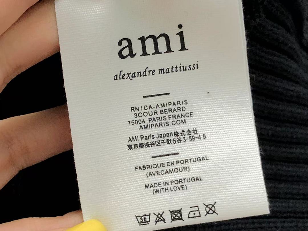 AMI 158 AMI SWEATER 21101107125 (Im 170Cm 60Kg I Wear Size S In The Phot) - Image 30