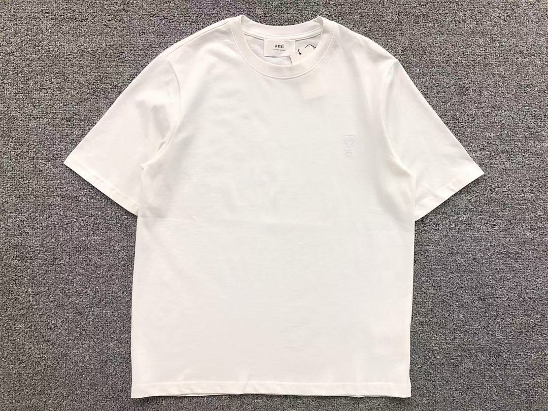 AMI 98 AMI T-SHIRT 21111818125 (Im 170Cm 60Kg I Wear Size S In The Phot) - Image 8
