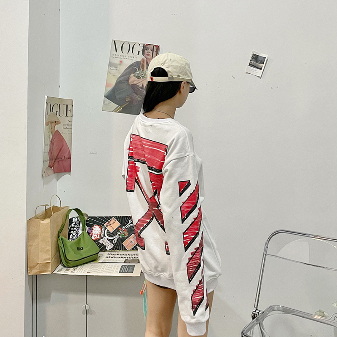 Off-White 99 OFF-WHITE (WHITE HOODIE) - Image 47
