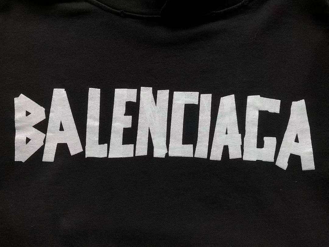Balenciaga 225 B⭐L⭐⭐⭐IA⭐A HOODIE 5101185136 (Im 170Cm 60Kg I Wear Size S In The Phot) - Image 10