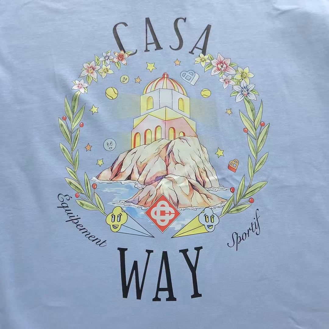 Casablanca 115 CASABLANCA T-SHIRT 5252021127 (Im 170Cm 60Kg I Wear Size L In The Phot) - Image 12