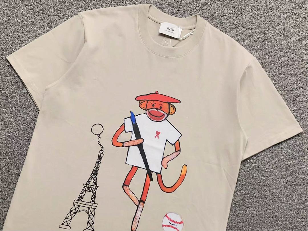 AMI 95 AMI T-SHIRT 3203201621 (Im 170Cm 60Kg I Wear Size M In The Phot) - Image 11