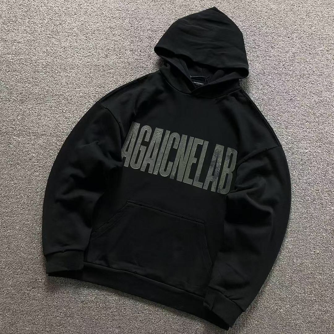 Balenciaga 225 B⭐L⭐⭐⭐IA⭐A HOODIE 42082103163 (Im 170Cm 60Kg I Wear Size S In The Phot)