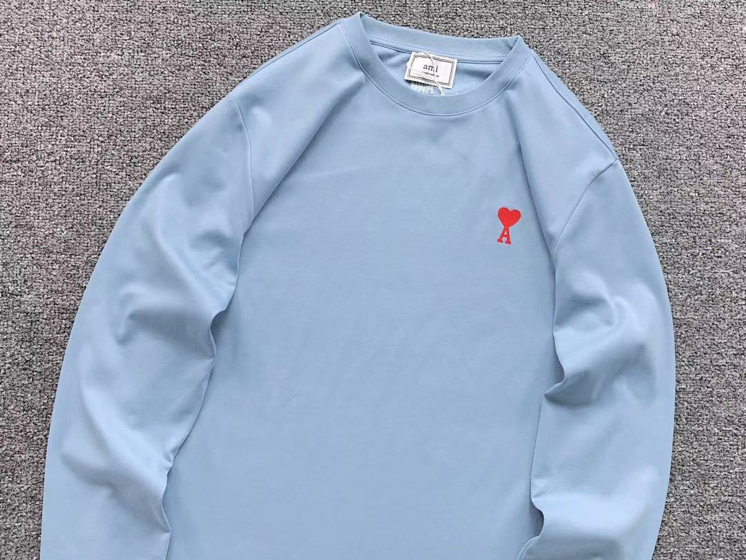 AMI 95 AMI LONG SLEEVED 3107171203 (Im 170Cm 60Kg I Wear Size L In The Phot) - Image 15