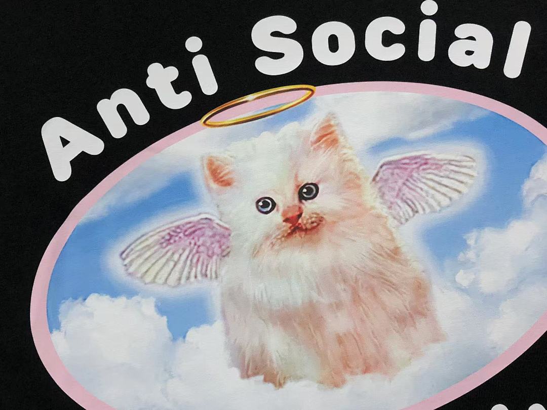 Christian Louboutin 85 ANTI SOCIAL CLUB T-SHIRT - Image 14
