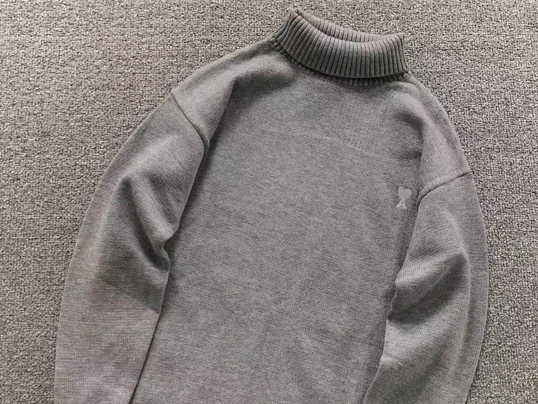 AMI 115 AMI SWEATER 510180388 (Im 170Cm 60Kg I Wear Size S In The Phot) - Image 16