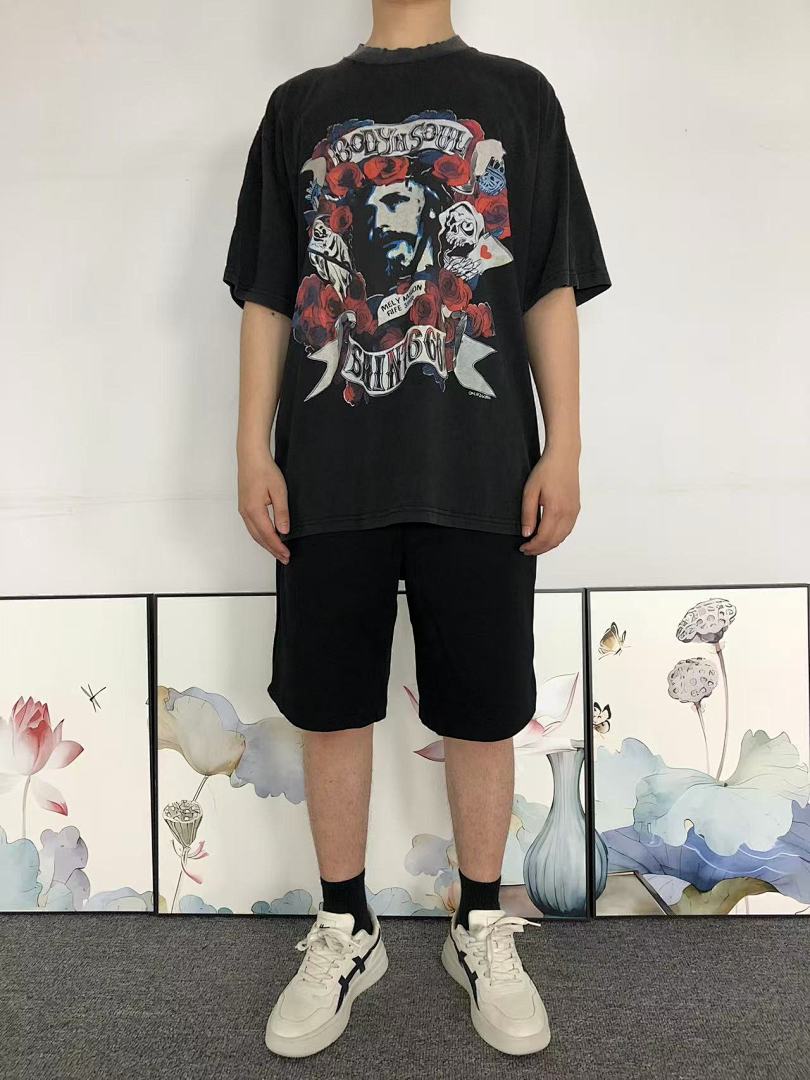 Chanel 118 SAINT MICHAEL T-SHIRT 4105171217 (Im 170Cm 60Kg I Wear Size S In The Phot) - Image 3