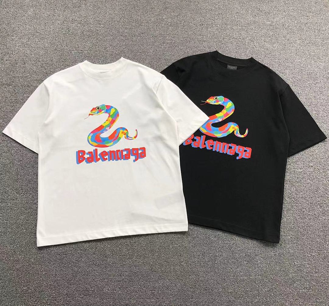 Balenciaga 95 B⭐L⭐⭐⭐IA⭐A T-SHIRT 502171881 (Im 170Cm 57Kg I Wear Size 1 In The Phot)