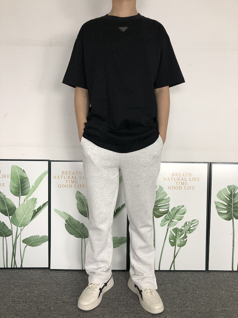 Prada 125 P⭐A⭐A T-SHIRT 4111200921 (Im 170Cm 57Kg I Wear Size S In The Phot) - Image 3