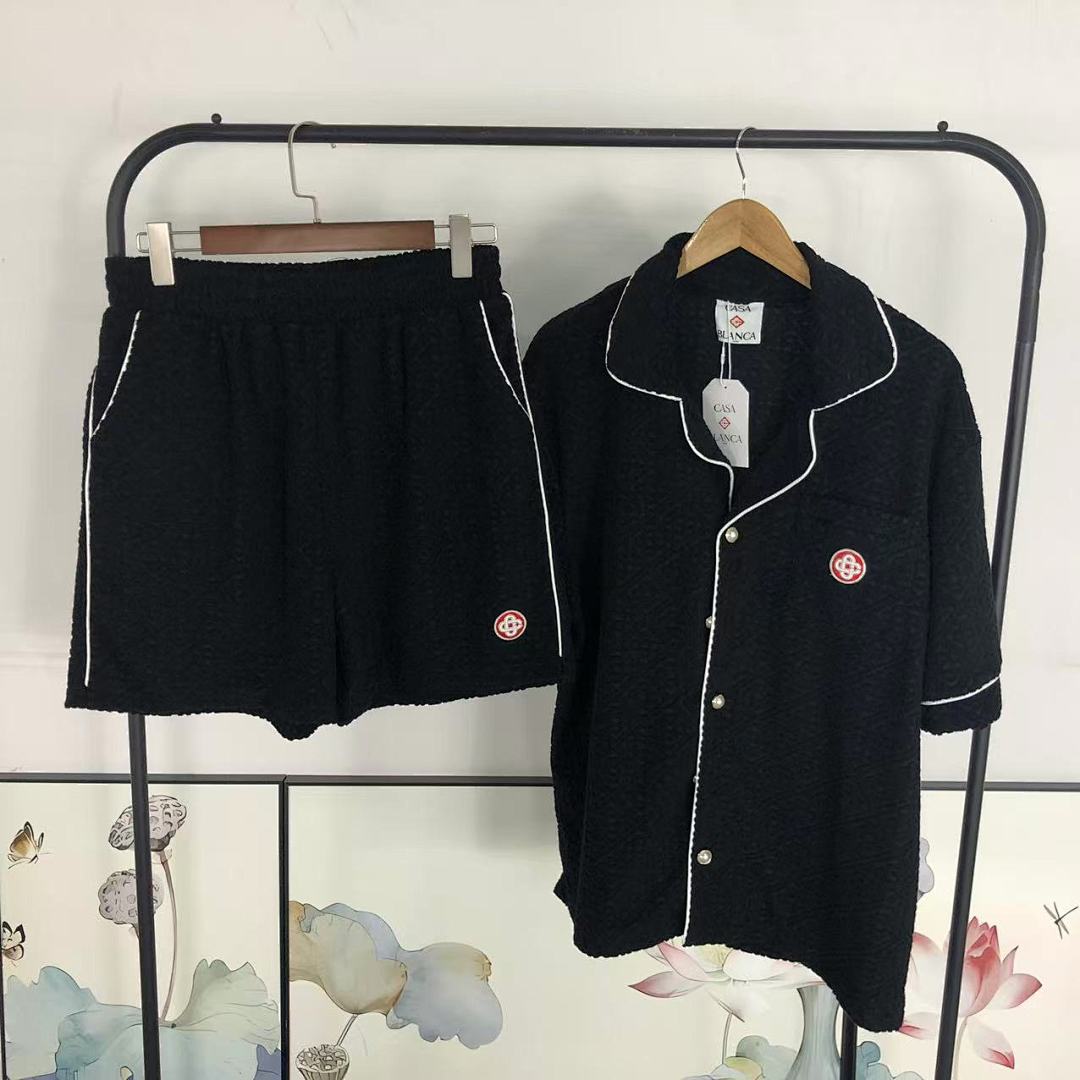 Casablanca 480 CASABLANCA SHIRT SHORTS 5100416127 (Im 170Cm 60Kg I Wear Size M In The Phot) - Image 34