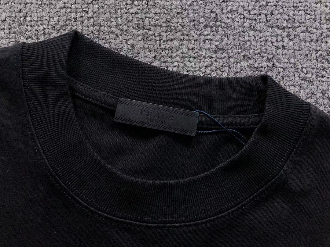 Prada 115 P⭐A⭐A T-SHIRT 510102381 (Im 170Cm 60Kg I Wear Size S In The Phot) - Image 19