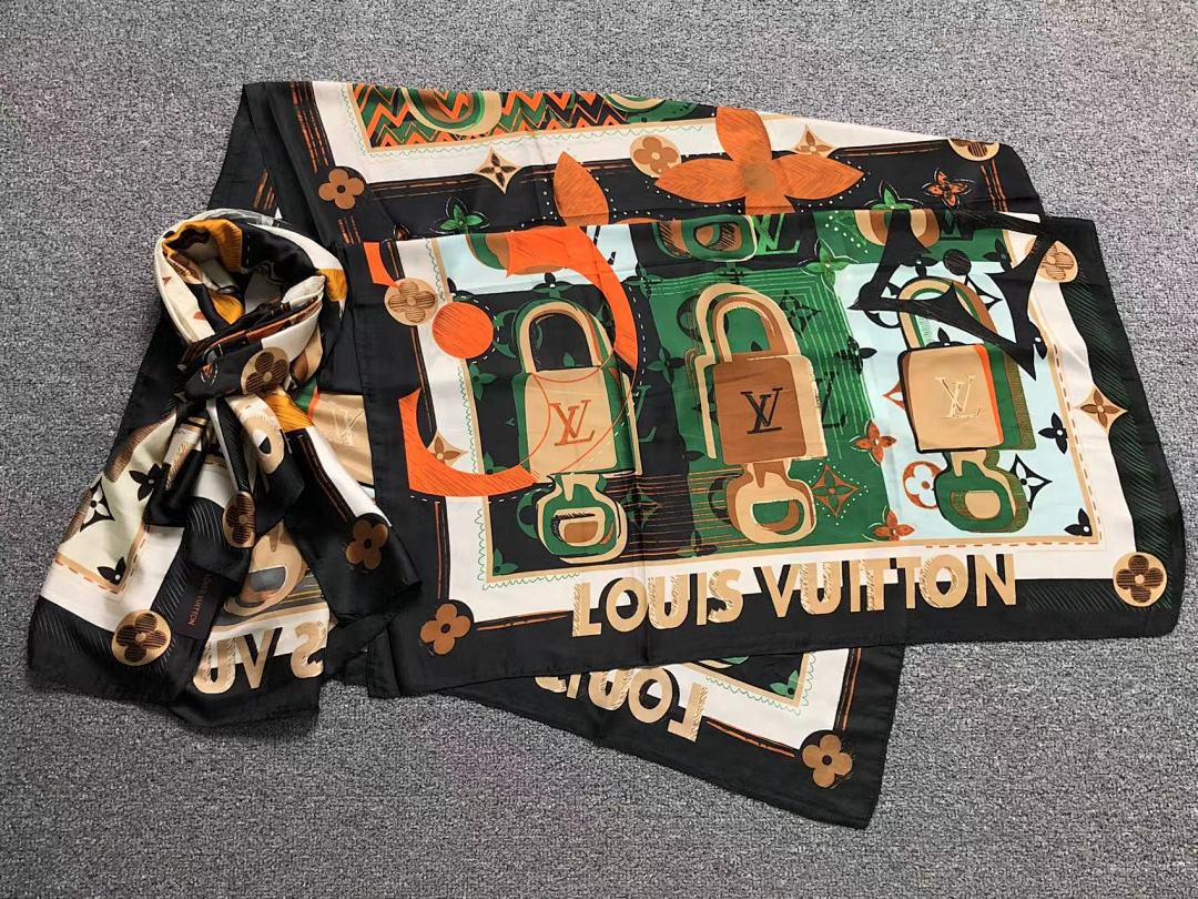 Louis Vuitton 68 L⭐ SCARF 2203171276 (Long 180CM* Wide 90CM*) - Image 2
