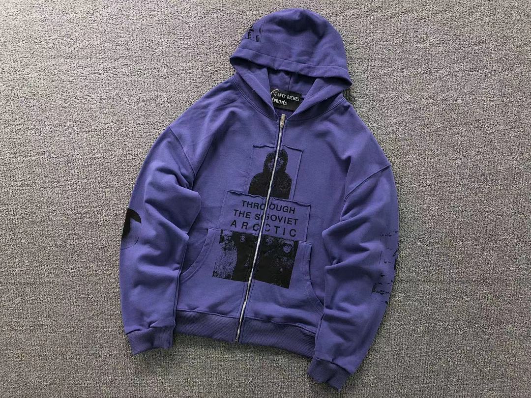 Chanel 178 ENFANTS RICHES DEPRIMES HOODIE 511608162 (Im 170Cm 60Kg I Wear Size S In The Phot) - Image 7