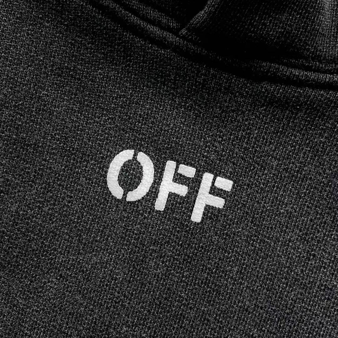 Off-White 195 OFF-WHITE HOODIE 57311819 (Im 170Cm 60Kg I Wear Size S In The Phot) - Image 13