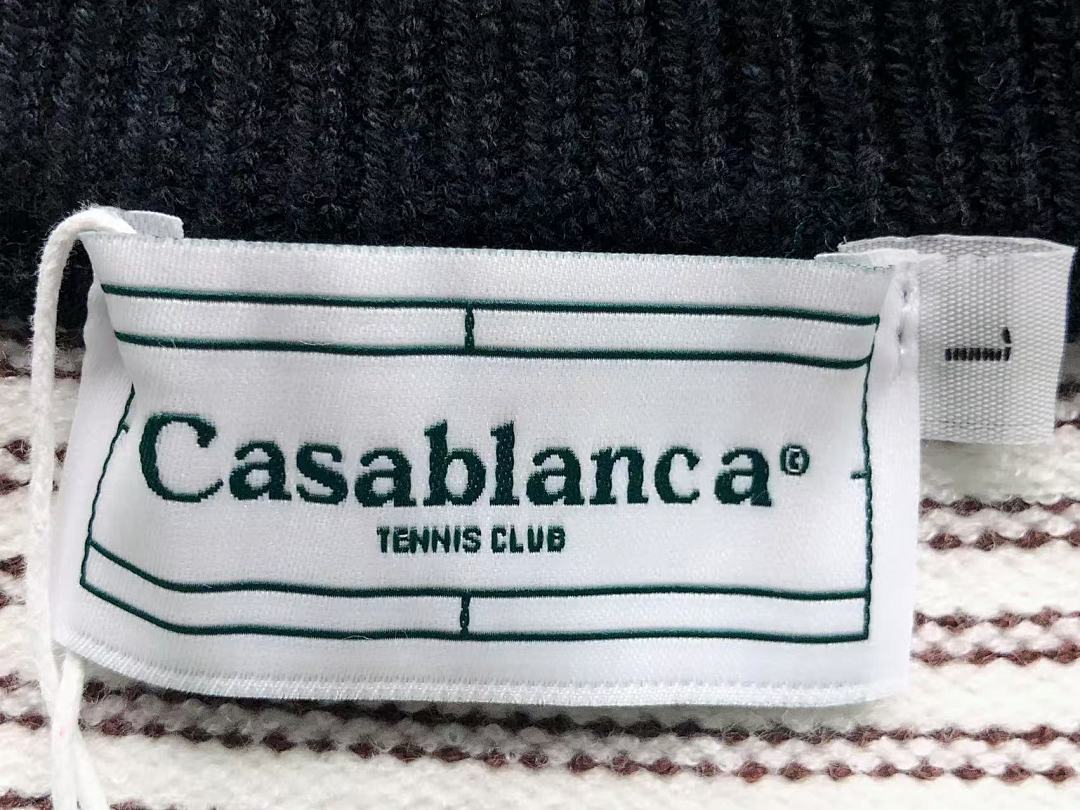 Casablanca 126 CASABLANCA SWEATER T-SHIRT 212061748 (Im 170Cm 57Kg I Wear Size L In The Phot) - Image 12