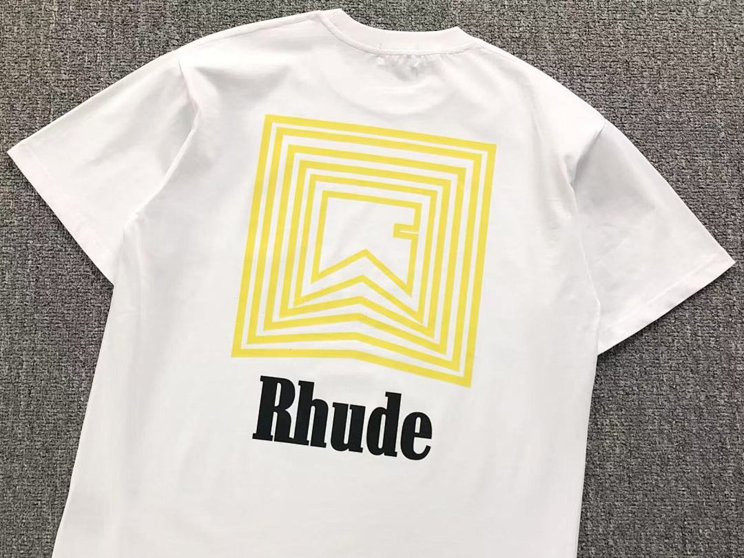 Rhude 105 RHUDE T-SHIRT 412192317 (Im 170Cm 57Kg I Wear Size M In The Phot) - Image 14