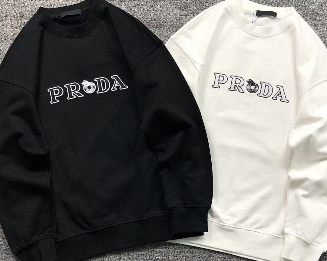 Prada 128 P⭐A⭐A HOODIE 510118081 (Im 170Cm 60Kg I Wear Size S In The Phot) - Image 6