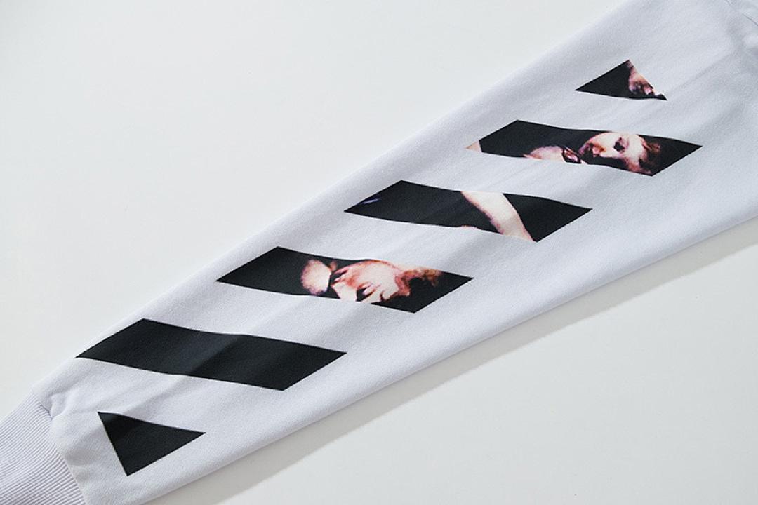 Off-White 126 OFF-WHITE (WHITE HOODIE) - Image 17