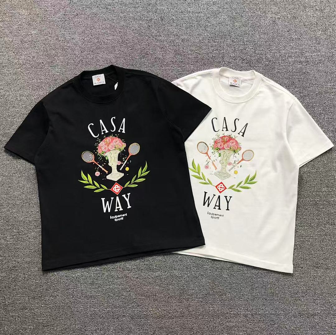 Casablanca 85 CASABLANCA T-SHIRT 1112051232 (Im 170Cm 60Kg I Wear Size M In The Phot)