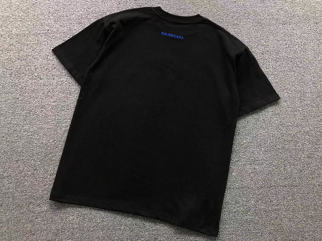 Balenciaga 108 B⭐L⭐⭐⭐IA⭐A T-SHIRT 2162305125 (Im 170Cm 60Kg I Wear Size M In The Phot) - Image 17