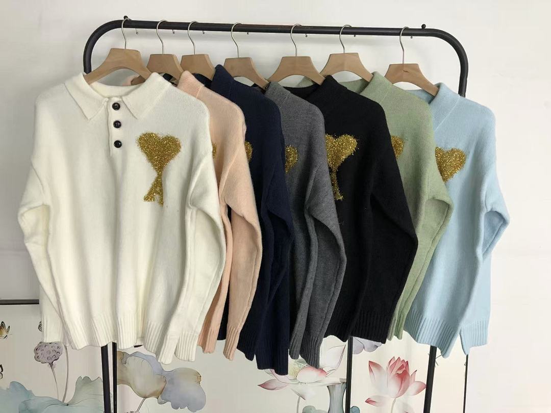 AMI 168 AMI SWEATER 21101104125 (Im 170Cm 60Kg I Wear Size M In The Phot) - Image 34