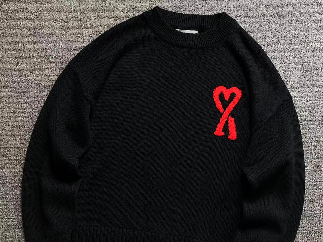 AMI 135 AMI SWEATER 3109300121 (Im 170Cm 60Kg I Wear Size M In The Phot) - Image 18