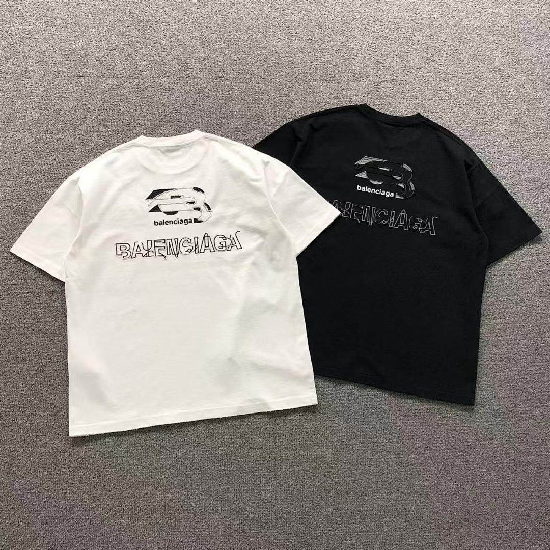 Balenciaga Balenciaga 118 B⭐L⭐⭐⭐IA⭐A T-SHIRT 3203203103 (Im 170Cm 60Kg I Wear Size M In The Phot), photo 1