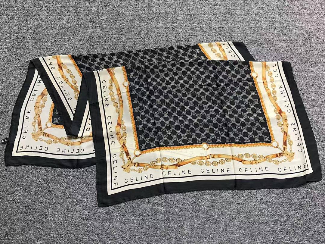 Celine 85 C⭐L⭐⭐E SCARF 31062837102 (Long 180CM* Wide 90CM*) - Image 2
