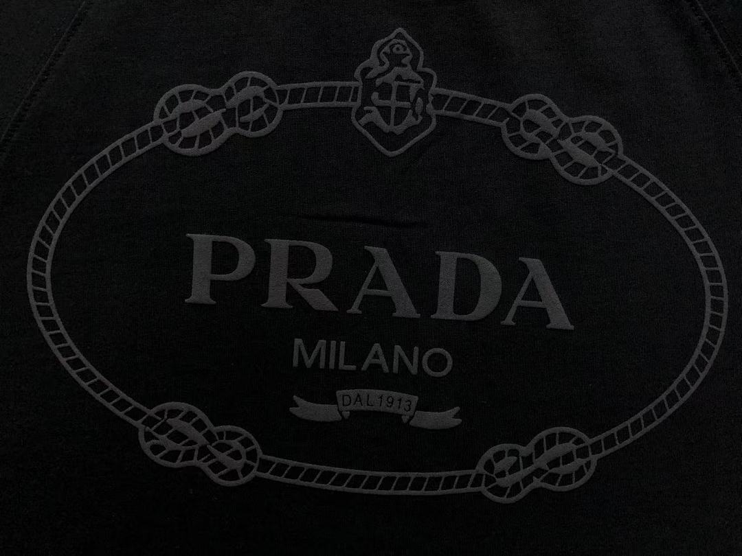 Prada 125 P⭐A⭐A T-SHIRT 211211521 (Im 170Cm 57Kg I Wear Size XS In The Phot) - Image 10