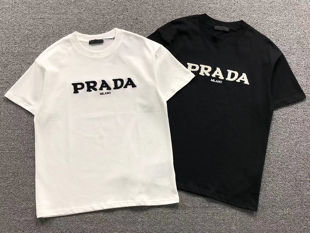 Prada 158 P⭐A⭐A T-SHIRT 22051212001 (Im 170Cm 60Kg I Wear Size S In The Phot) - Image 5