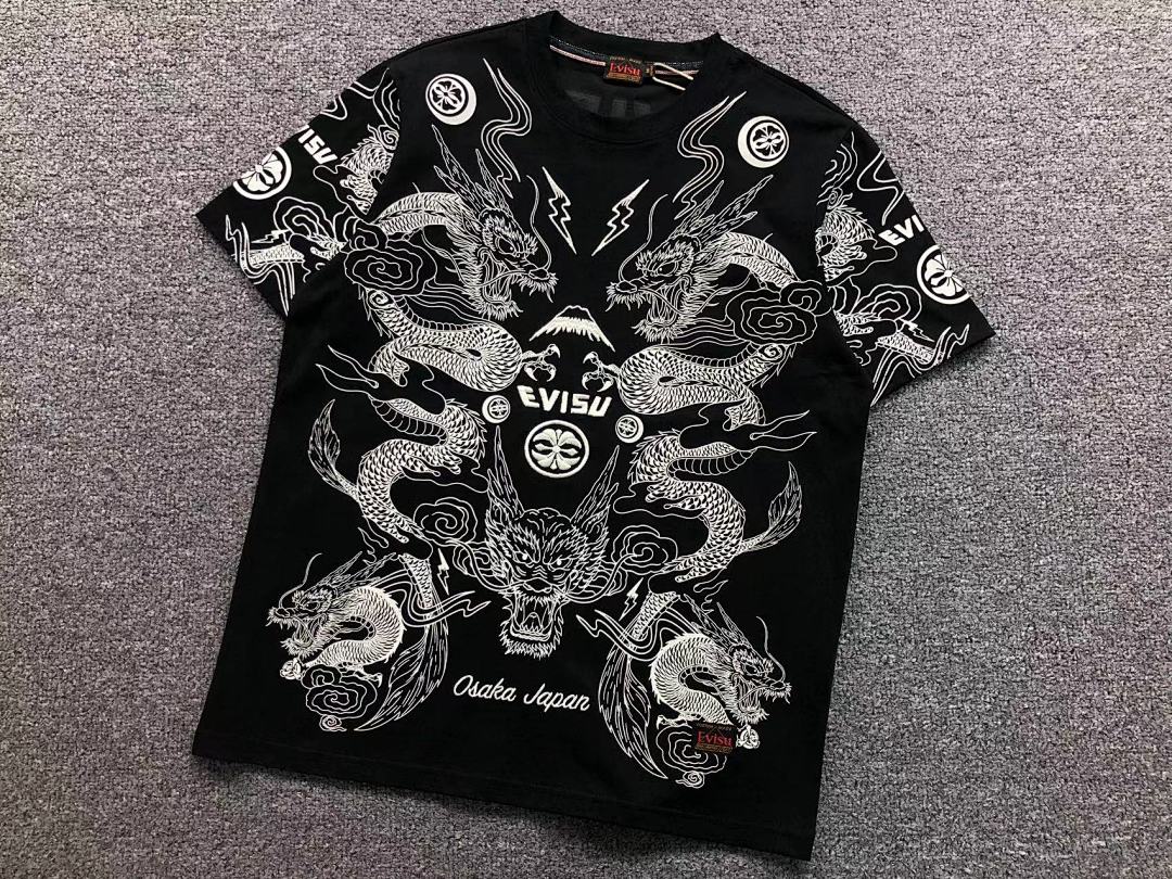 Evisu 125 EVISU T-SHIRT 4204020377 (Im 170Cm 60Kg I Wear Size M In The Phot) - Image 11