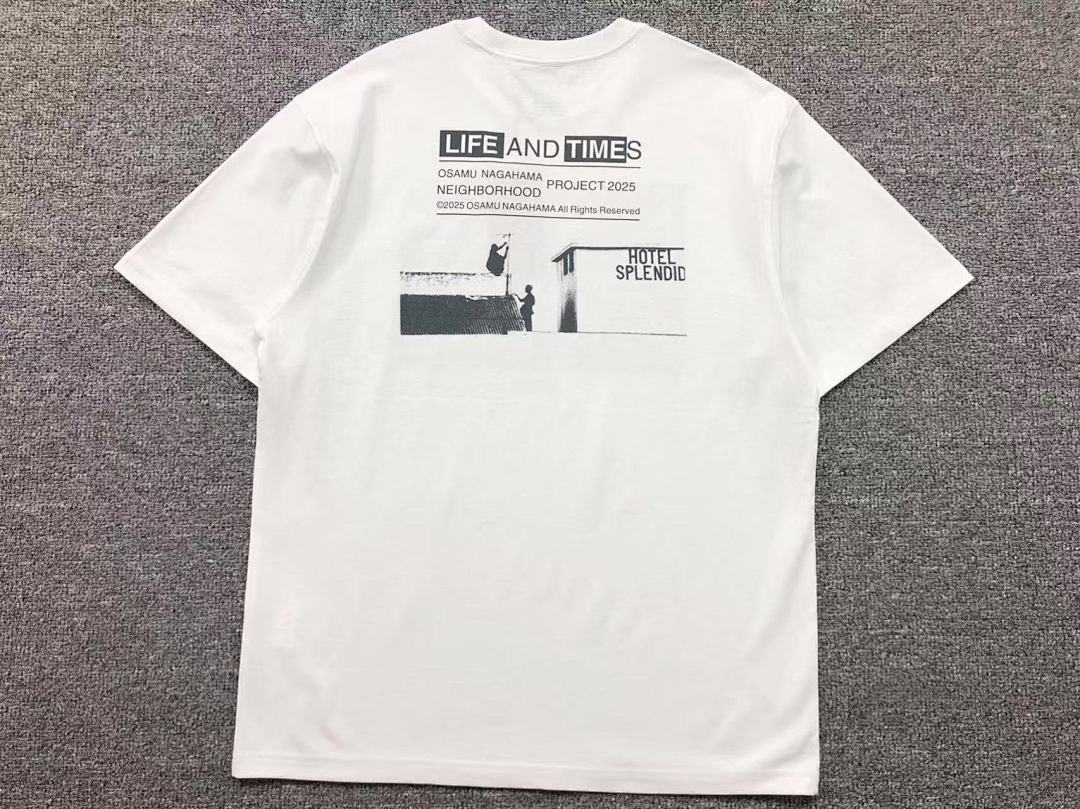 Neighborhood 108 NEIGHBORHOOD T-SHIRT 1109161202 (Im 170Cm 60Kg I Wear Size L In The Phot) - Image 5