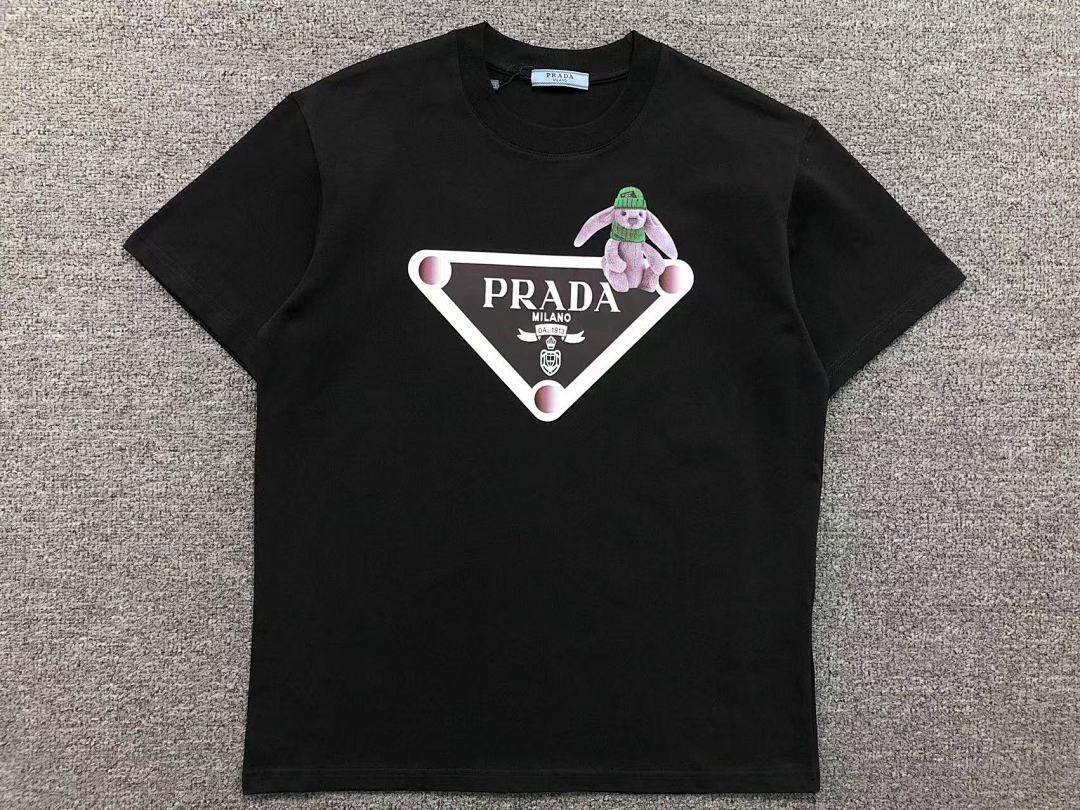 Prada 125 P⭐A⭐A T-SHIRT 411141821 (Im 170Cm 57Kg I Wear Size M In The Phot) - Image 7