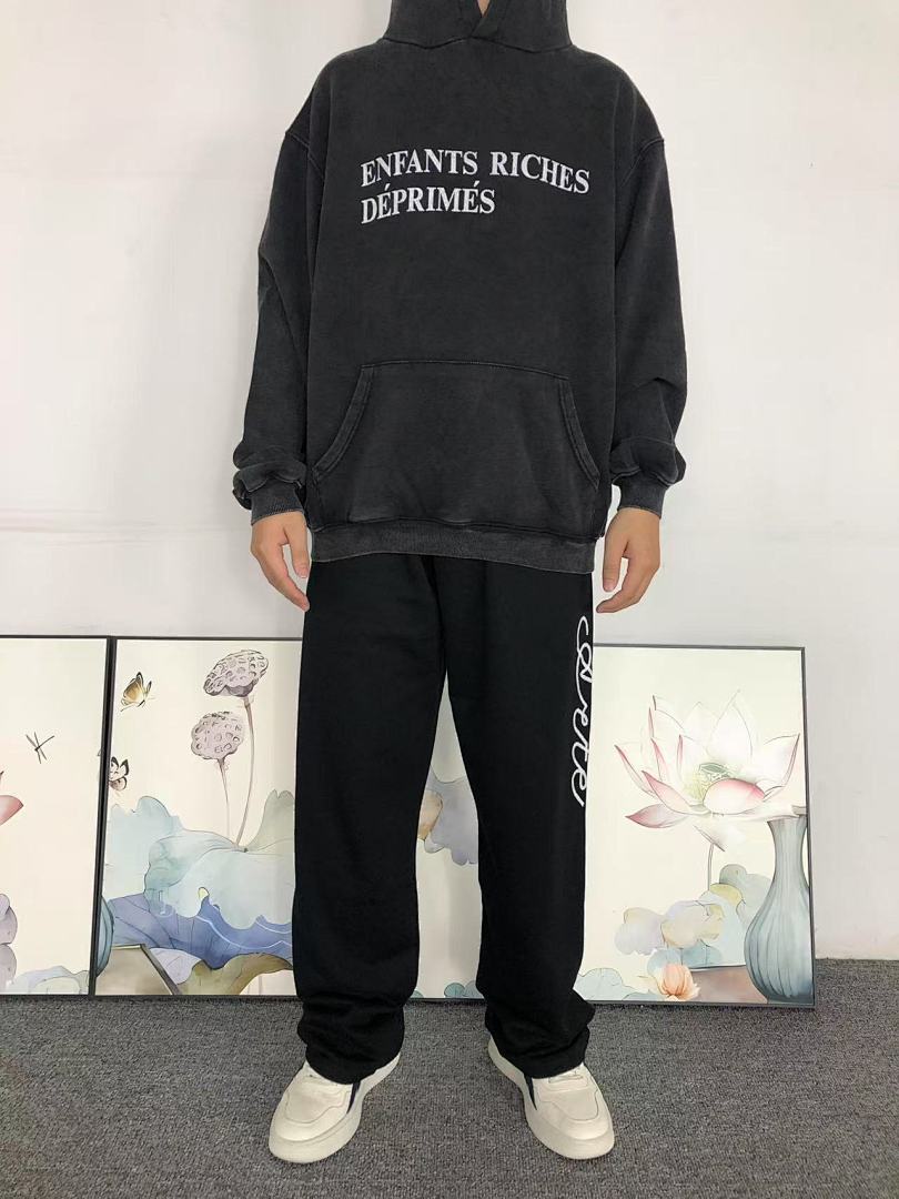 Chanel 135 ENFANTS RICHES DEPRIMES HOODIE 580711117 (Im 170Cm 60Kg I Wear Size S In The Phot) - Image 3