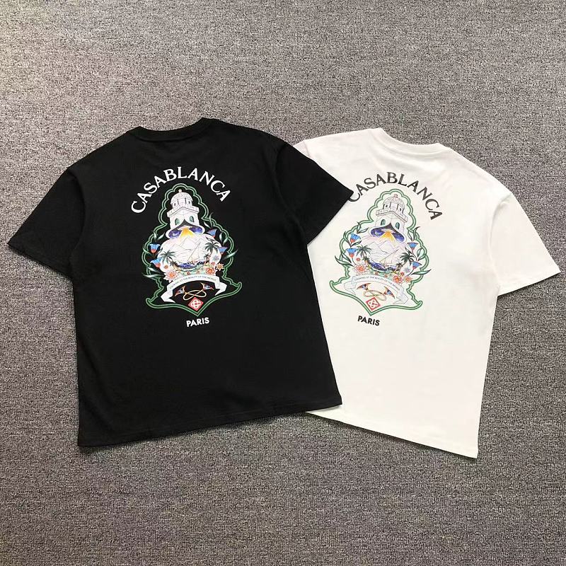 Casablanca 95 CASABLANCA T-SHIRT 126131132 (Im 170Cm 60Kg I Wear Size M In The Phot)