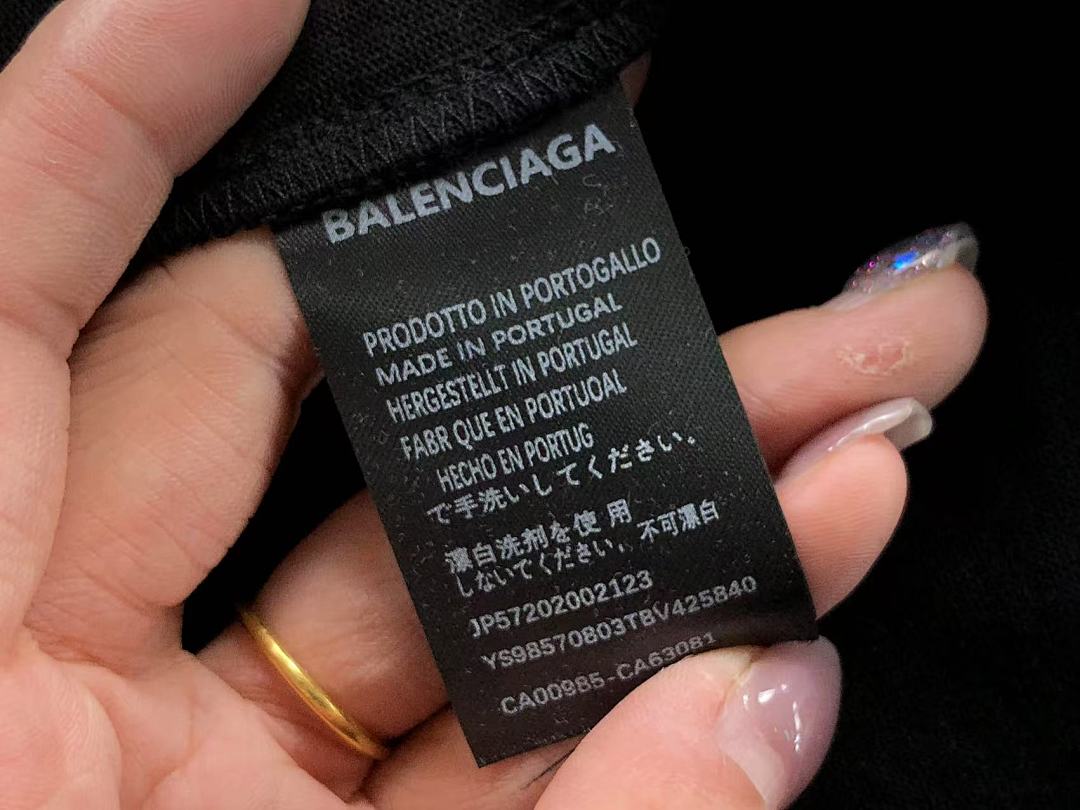 Balenciaga 108 B⭐L⭐⭐⭐IA⭐A T-SHIRT 2162305125 (Im 170Cm 60Kg I Wear Size M In The Phot) - Image 23