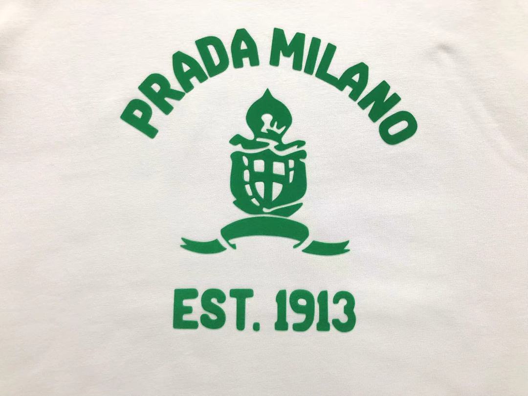 Prada 115 P⭐A⭐A T-SHIRT 3201312221 (Im 170Cm 60Kg I Wear Size M In The Phot) - Image 9