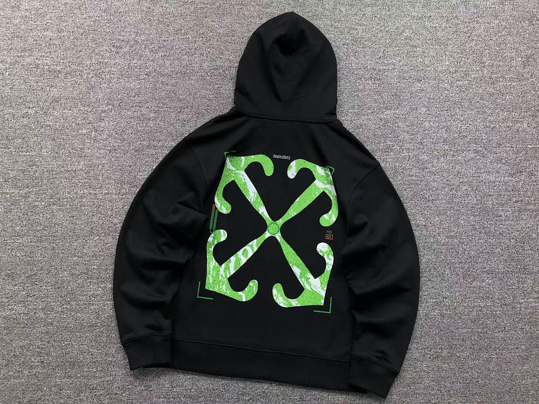 Off-White 168 OFF-WHITE HOODIE 312170519 (Im 170Cm 55Kg I Wear Size M In The Phot) - Image 8