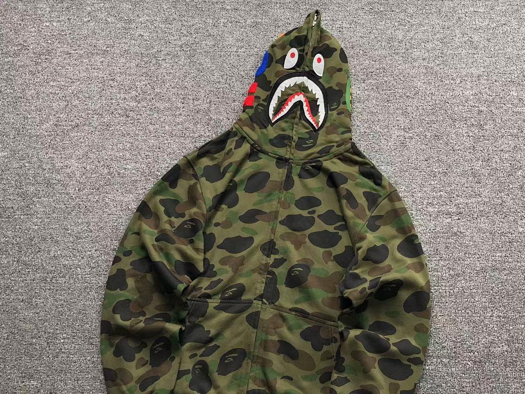 Bape 218 BAPE HOODIE 4111100277 (Im 170Cm 60Kg I Wear Size L In The Phot) - Image 30